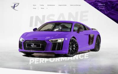 Website preview for RE Performance