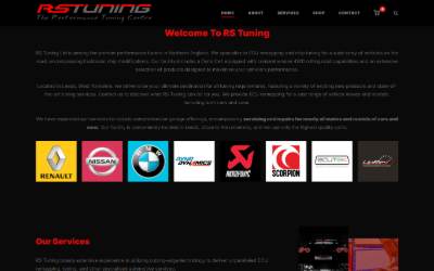 Website preview for RS Tuning