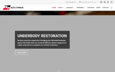 Website preview for Auto Torque
