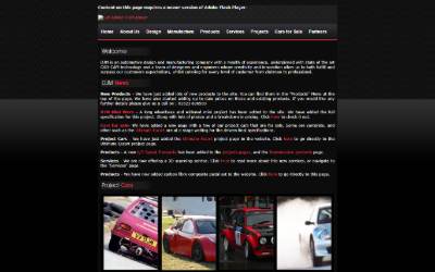 Website preview for DJM RACE PREPARATION