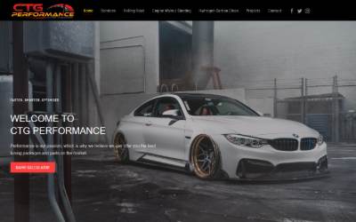 Website preview for CTG Performance 4x4 Dyno Custom Remapping