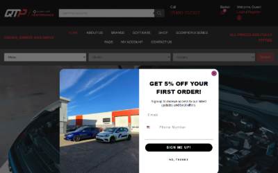 Website preview for Quattro-Tech St Ives