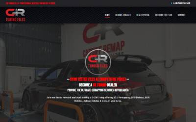 Website preview for CR Tuning