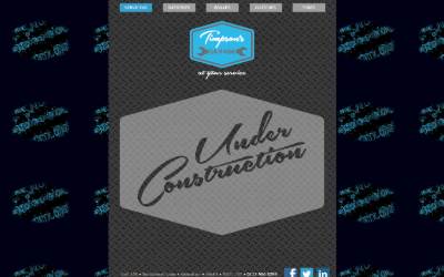 Website preview for Timpson's Garage