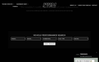 Website preview for PROREMAPS LTD