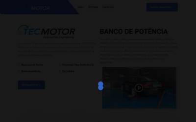 Top of the website for TECMOTOR