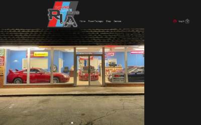 Top of the website for Round lake auto repair INC.