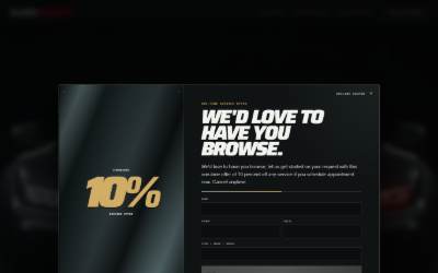 Top of the website for EUROWERKS COLLISION AND PAINT