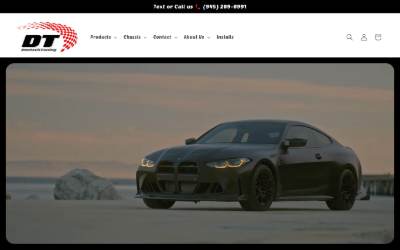 Top of the website for DeutschTuning