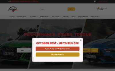 Top of the website for Scott Martin Engines