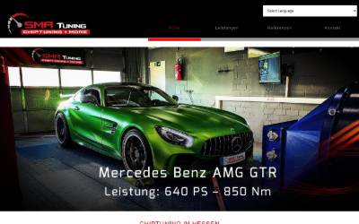 Website preview for SMA Tuning