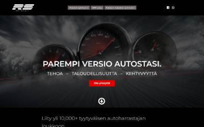 Website preview for RS-Optimointi