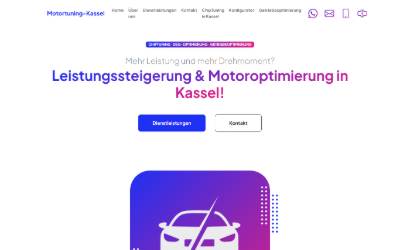 Website preview for PowerMod Performance