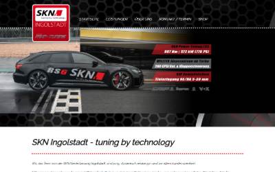 Website preview for MKP Tuning