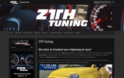 Website preview for ZTH Tuning - [Chiptuning in Friesland]