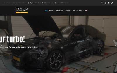 Website preview for Rica Waalwijk Chiptuning