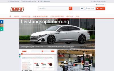 Website preview for MFT - Milewski Fahrzeugtechnik GmbH