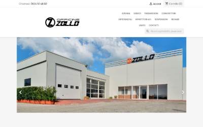 Top of the website for ZOLLO SNC OFFICiNA MECCANICA CAMBIO AUTOMATICO AIRMATIC