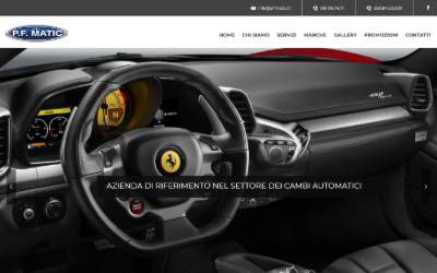 Top of the website for PF MATIC REVISIONE E RIPARAZIONE CAMBI AUTOMATICI DI FIORAVANTE PELUSO