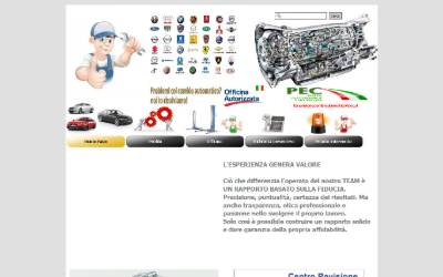 Top of the website for Autofficina (Centro Revisione Cambi Automatici)