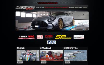 Website preview for Mauriello motor sport elettronica