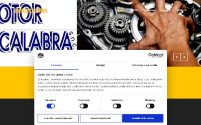 Top of the website for Rettifiche Motori Motor Calabra srl