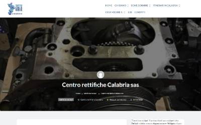 Website preview for Centro rettifiche Calabria sas