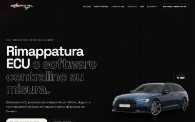 Website preview for GMAP Elaborazioni Elettroniche