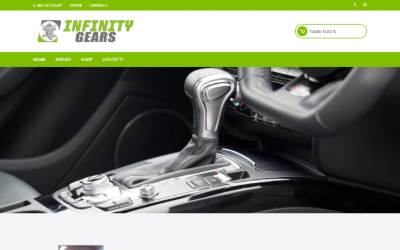 Website preview for INFINITY GEARS riparazione cambi automatici e manuali