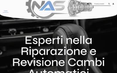 Website preview for New Automatic Service srls Revisione e Riparazione cambi automatici