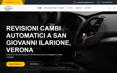 Website preview for Centro Revisioni Cambi Automatici Verona - Osvaldo Fusa