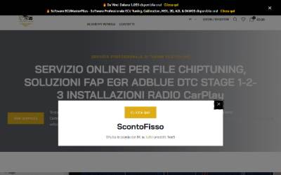 Top of the website for TuningForever