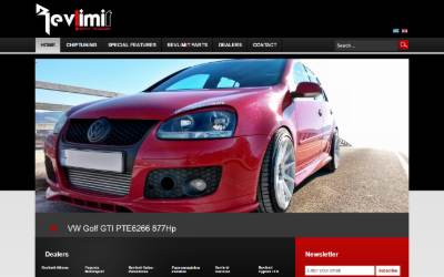 Top of the website for Revlimit ECU tuning