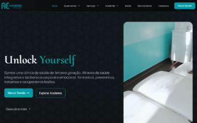 Top of the website for Reprogramar