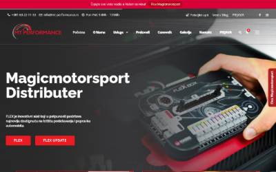 Top of the website for MT Performance Bg- Chip Tuning Petlovo Brdo