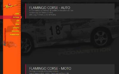 Top of the website for R.T. Competition Di Ribaldeschi Alessandro & C. Sas