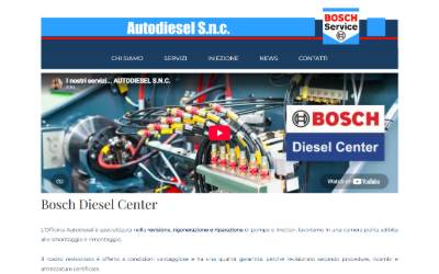 Top of the website for Autodiesel Snc di Gassa Osvaldo | revisione iniettori, pompe - pompista diesel