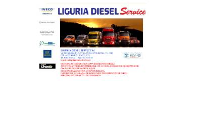 Top of the website for Liguria Diesel Service Srl