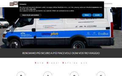 Website preview for Euro Diesel Service Srl