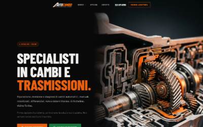 Website preview for Autocambio - Ripariamo ogni Cambio