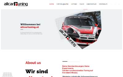 Website preview for Allcartuning