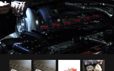 Website preview for Karoly Engineworks