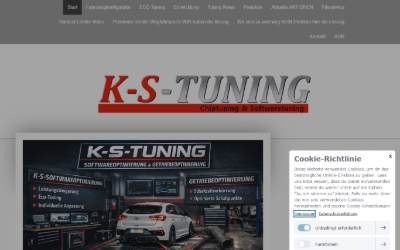 Top of the website for K-S-Tuning
