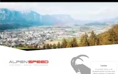 Website preview for ALPENSPEED tuning