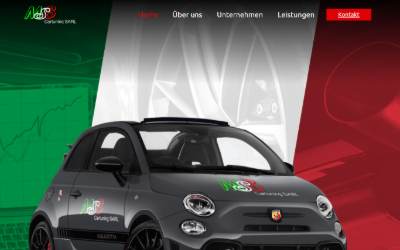 Top of the website for MSB Cartuning SARL