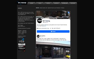 Top of the website for MT-Tuning