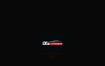 Website preview for BG Automobiles