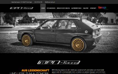 Website preview for MPD-Racing GmbH