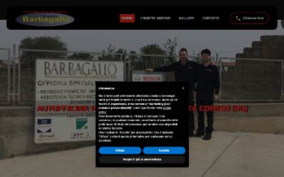 Top of the website for Pompista Barbagallo - Centro revisore pompe ed iniettori diesel