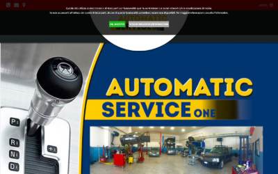 Website preview for Automatic Service One S.a.S. di Capotosti Claudio & C.